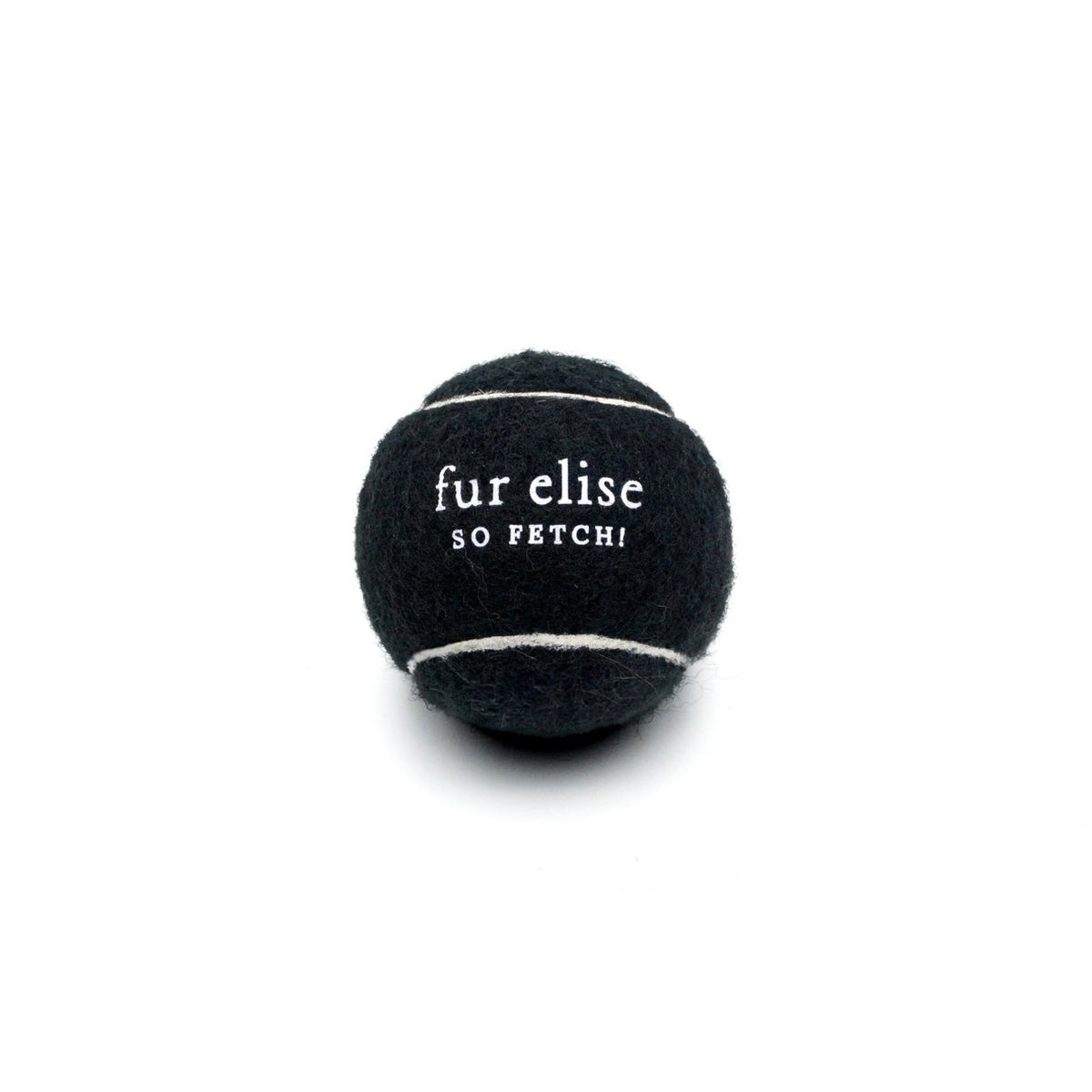 Fur Elise So Fetch! Tennis Ball Pack of 3 - Noire