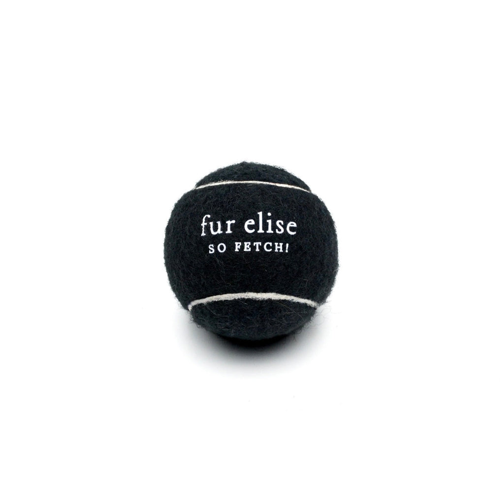Fur Elise So Fetch! Tennis Ball Pack of 7 - Noire