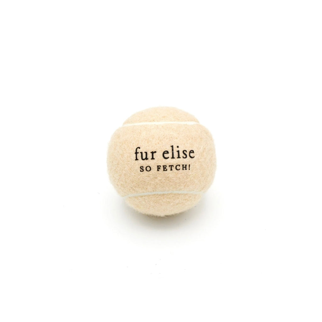 Fur Elise So Fetch! Tennis Ball - Latte